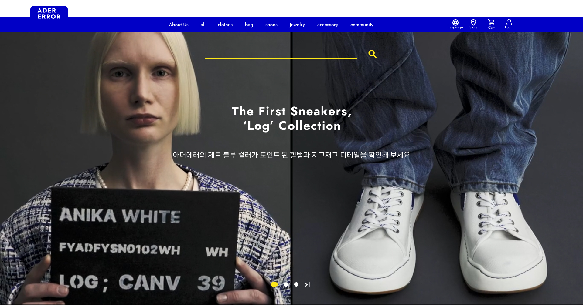 Ader Error Website